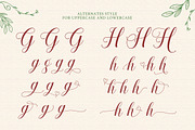 Hometona Script, a Script Font by Lettersams (Thumbnail 7 of 10)