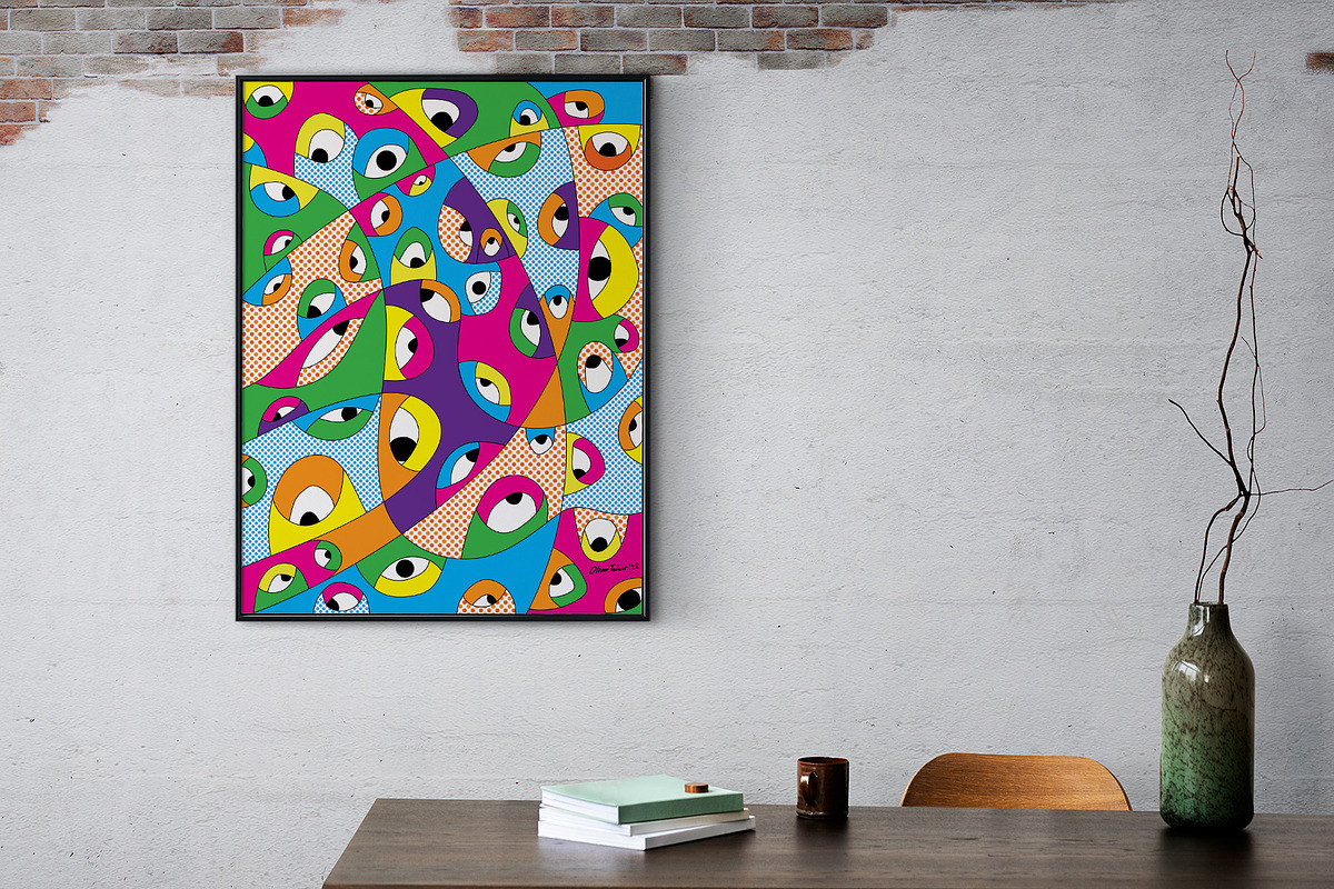 Printable Art All eyes on me, a Decorative Illustration by DutchDigitalDesign (Photo 2 of 3)