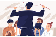 Angry boss or teacher concept, a Person Illustration by Good Studio (Thumbnail 1 of 3)