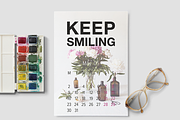 Printable calendar 2016 — motivating, a Stationery Template by marina.nazarova (Thumbnail 7 of 14)