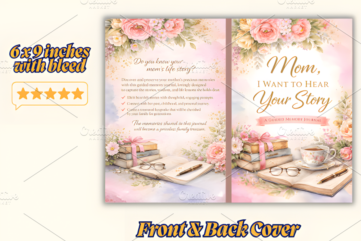 “Mom, I Want to Hear Your Story” Jou, a Marketing Template by Coco Bloom (Photo 5 of 5)