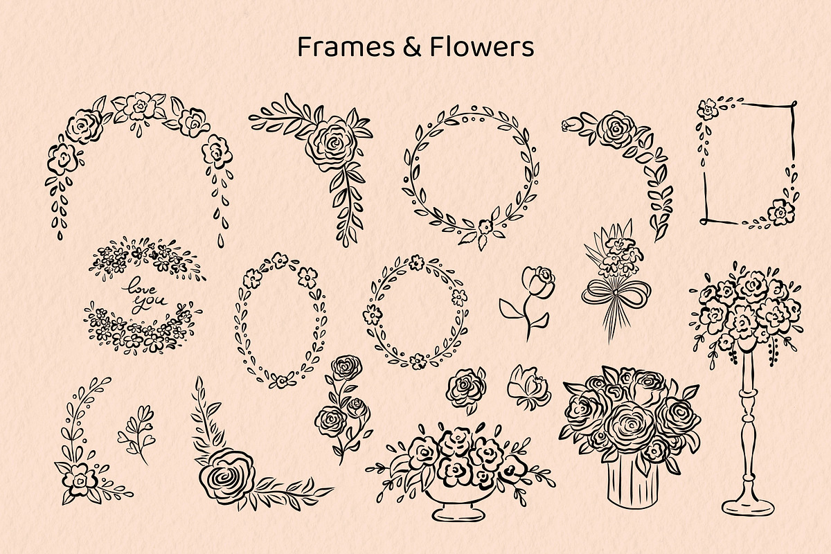 Timeless Love — Wedding Set, an Object Illustration by Idressart (Photo 6 of 17)