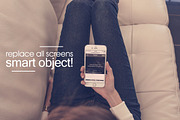 12 iPhone 6/6s Real Photo Mockups, an iPhone Mockup by ZedProMedia (Thumbnail 2 of 5)