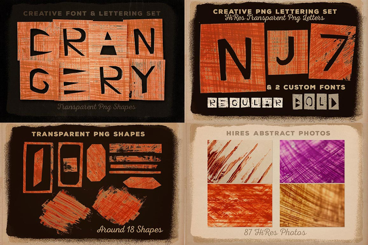 Artistic Fonts Bundle 1 preview 7