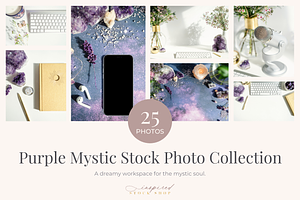 Purple Mystic Stock Photo Bundle