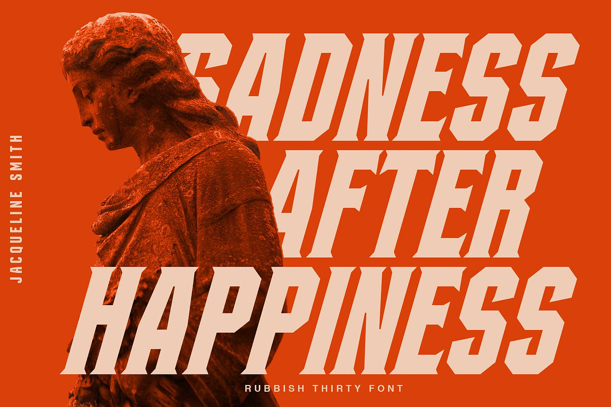 Rubbish Tirthy, a Sans Serif Font by senzana (Photo 6 of 8)