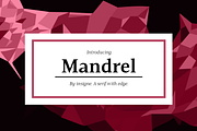 Mandrel, a Serif Font by insigne (Thumbnail 1 of 5)
