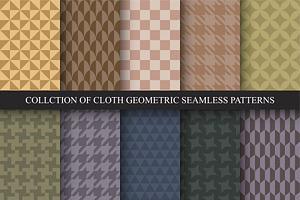 Vintage seamless fabric pattrens