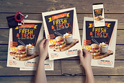 Fast Food Flyer, a Flyer Template by floringheorghe (Thumbnail 2 of 4)