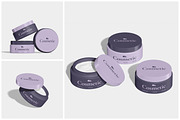 Cosmetic Jar Mockup, a Packaging Mockup by Unerispace (Thumbnail 1 of 5)