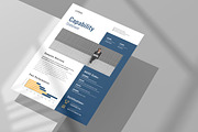 Capability Statement Template, a Brochure Template by Niofix (Thumbnail 3 of 6)