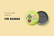 Groovy Sarcastic Mood. 10 Stickers, an Object Graphic by Cosmic Store (Thumbnail 4 of 9)