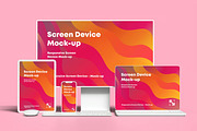 Responsive Clay Screen Device Mockup, a Device Mockup by zippypixelstudio (Thumbnail 2 of 13)