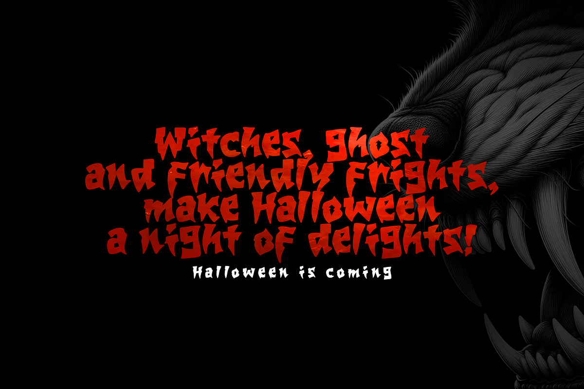 Blackfang, a Sans Serif Font by khurasan (Photo 2 of 5)