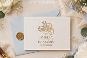 AB BA Wedding Monogram Logo, a Branding & Logo Template by LogoAV (Thumbnail 7 of 8)