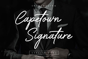 Capetown Signature - Stylish Font, a Font by MJB Letters (Thumbnail 1 of 12)