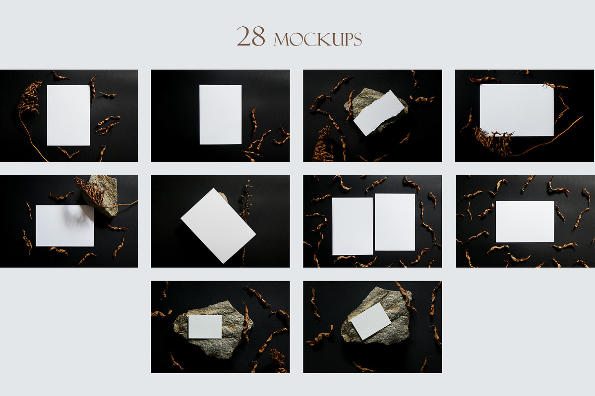 Dark Autumn Photo Mockups Bundle, a Product Mockup by NataliArkushArt (Photo 7 of 10)