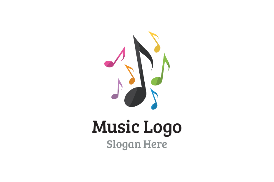 Music Logo by GoldenBrand  Creative Market