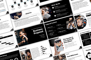 Dark Business Powerpoint