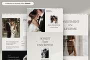 Showit Template Wedding Photographer, a Websites & App Template by Superhero Design Co. (Thumbnail 4 of 5)