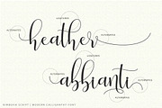 Kimberia Script, a Script Font by Lettersams (Thumbnail 8 of 11)
