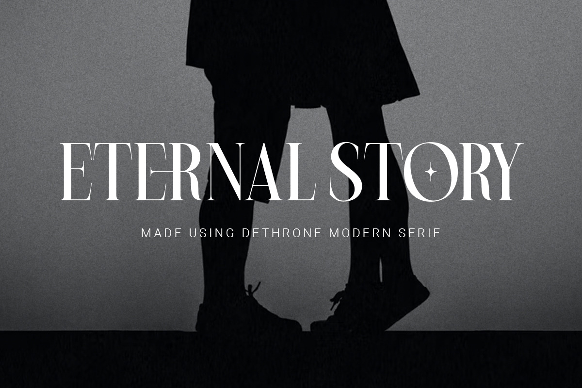 Dethrone - Modern Serif, a Serif Font by Rillatype (Photo 3 of 15)