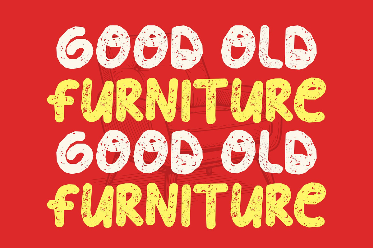 CS Givera Stamp, a Handwritten Font by Craft Supply Co. (Photo 2 of 8)