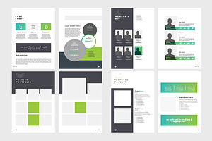 Company Magazine Template