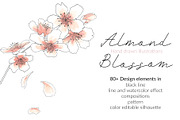 Almond Blossom, an Illustration by R.DesignStudio (Thumbnail 1 of 11)