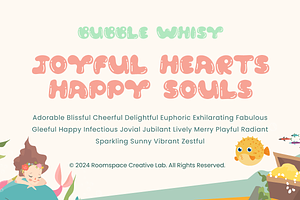 Bubble Whimsy - Urban Playful Font