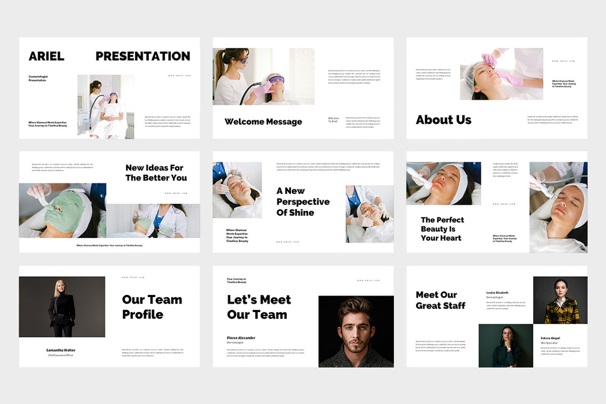 Ariel : Cosmetologist Keynote, a Presentation Template by Punkl Camp (Photo 6 of 9)