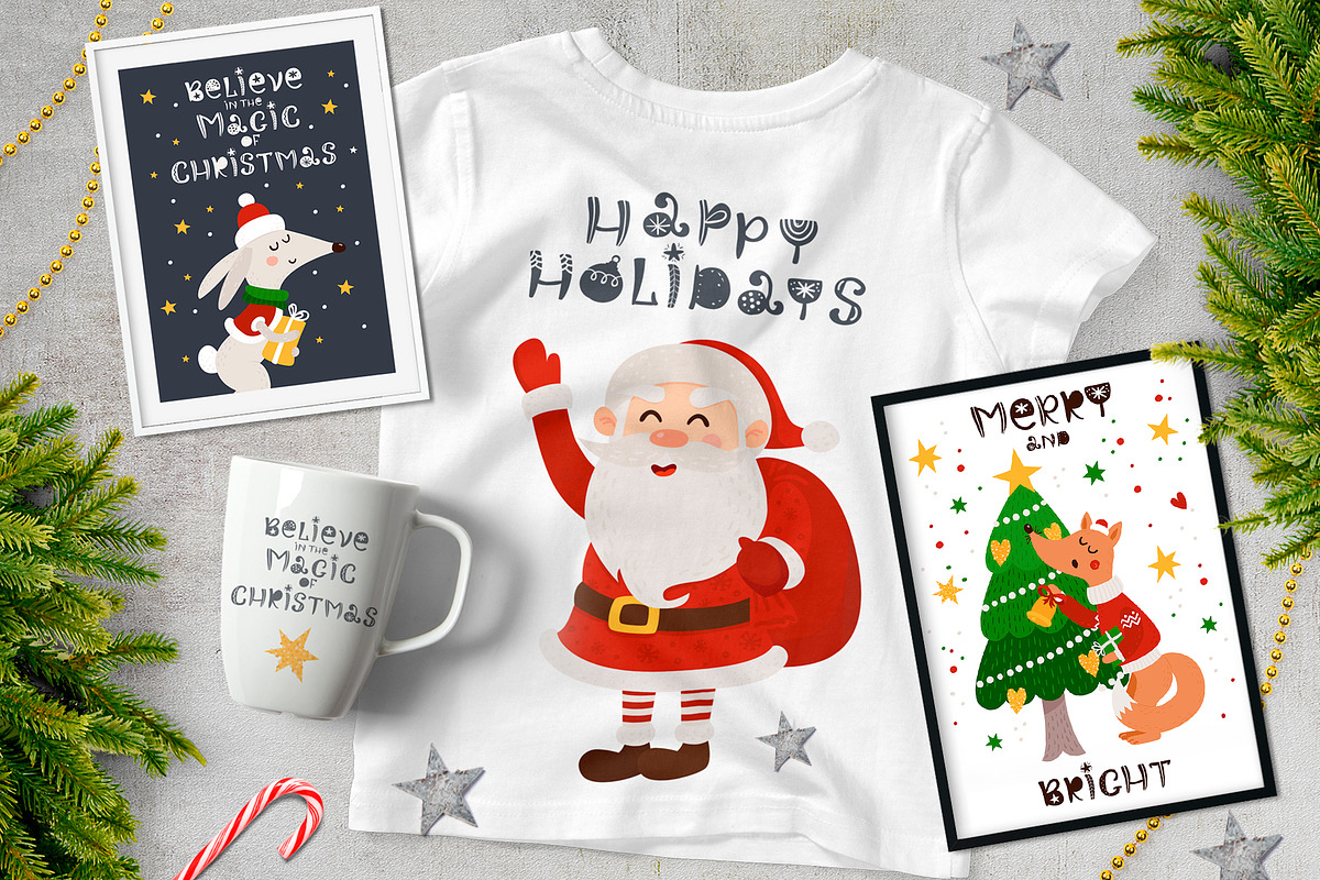 Merry Christmas - Winter animals, a Graphic by Nafanya (Photo 10 of 11)