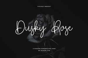 Dusky Rose Handwriting Font