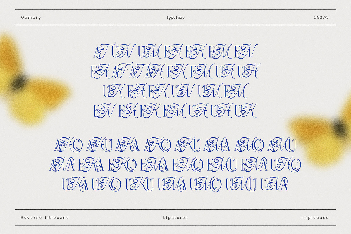 Gamory Typeface, a Serif Font by alit design (Photo 18 of 21)