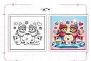 Romantic Vibes Bold & Easy, a Decorative Illustration by Ink Gallery (Thumbnail 4 of 9)