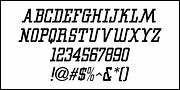 Poster Moderne JNL, a Slab Serif Font by Jeff Levine Fonts (Thumbnail 5 of 5)