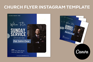 Church Flyer Canva Template