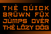 Antheum - A Modern Techno Font, a Sans Serif Font by Marvadesign (Thumbnail 5 of 8)