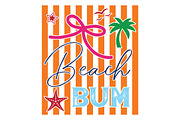 Tropical Summer Sublimation Design, a Work Illustration by DreamPrint404 (Thumbnail 1 of 6)