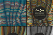 40 Flex Lines Backgrounds Part 3, a Texture Graphic by GarryKillian (Thumbnail 2 of 5)