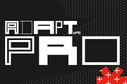 ADAPType Pro, a Font by DesignConcern (Thumbnail 1 of 5)