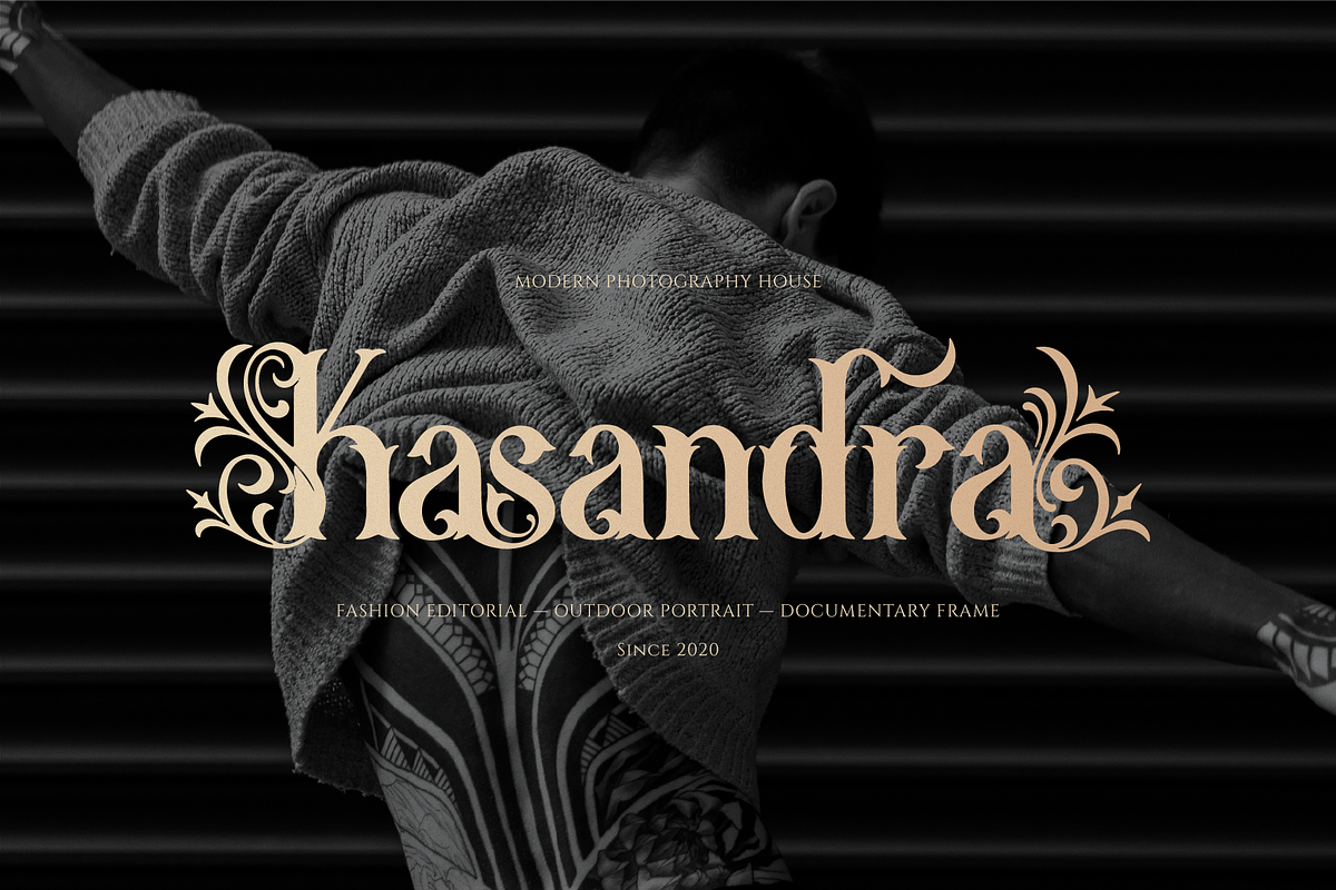 Mozathia | Decorative Display Font, a Blackletter Font by Denustudios (Photo 6 of 12)