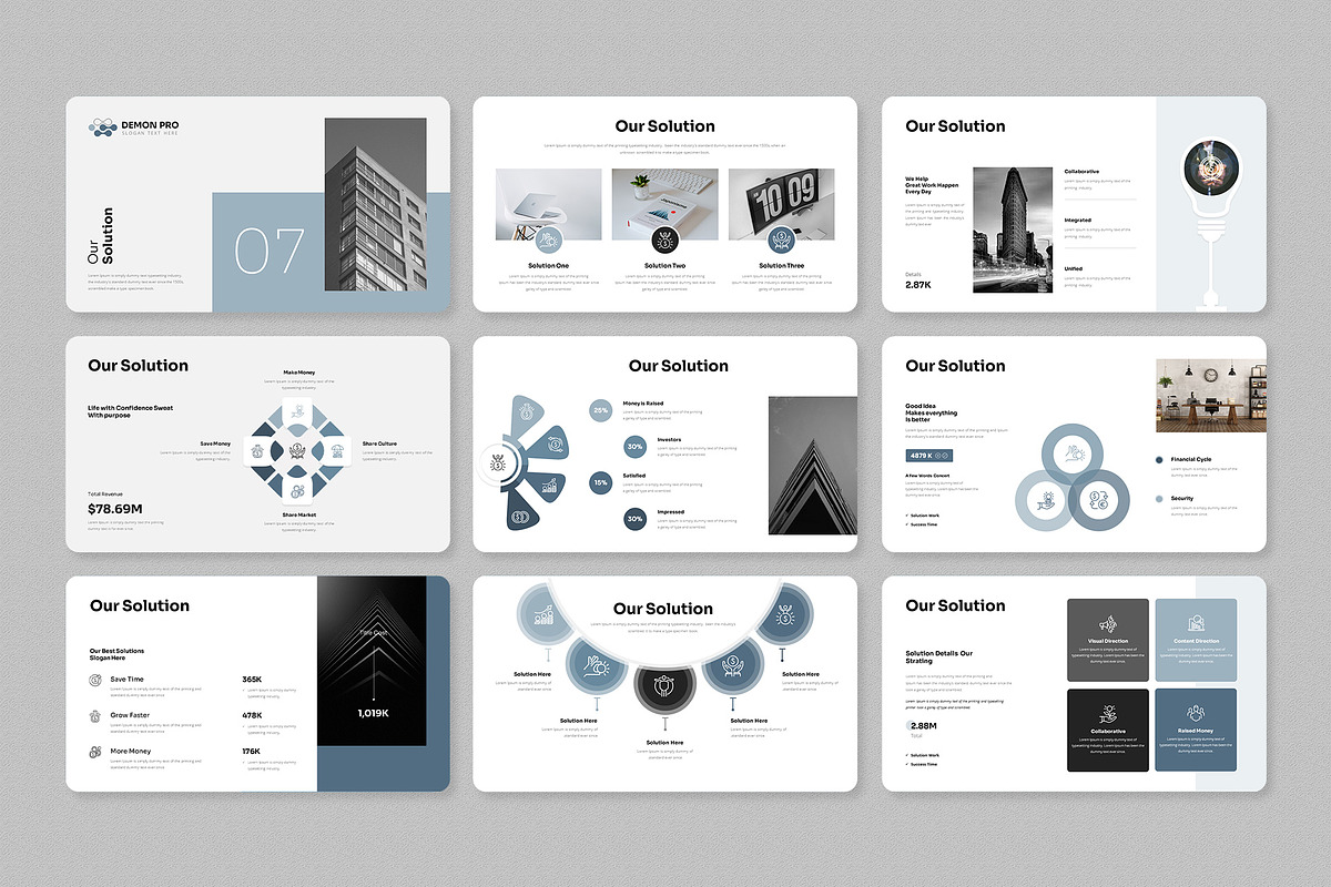 Business Plan PowerPoint Template, a Presentation Template by GenerousArt (Photo 10 of 38)
