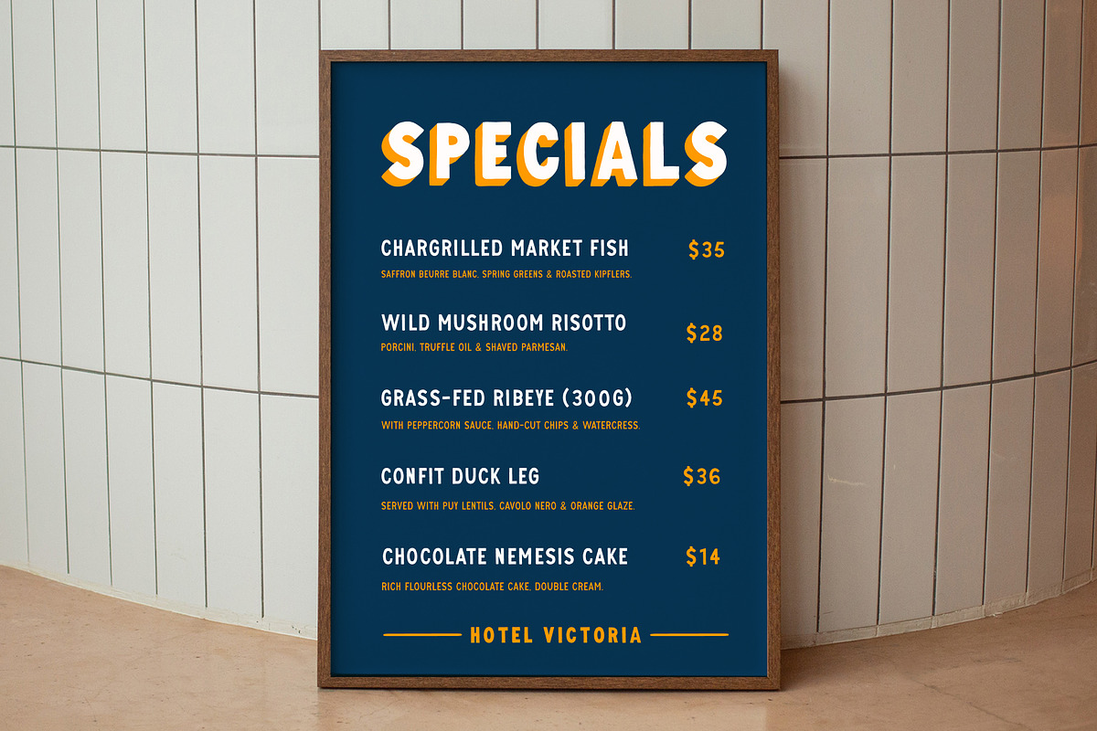 Sign Painter Sans, a Font by Ulysses Design Co (Photo 5 of 12)