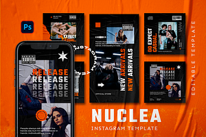 Nuclea - Instagram Stories & Post