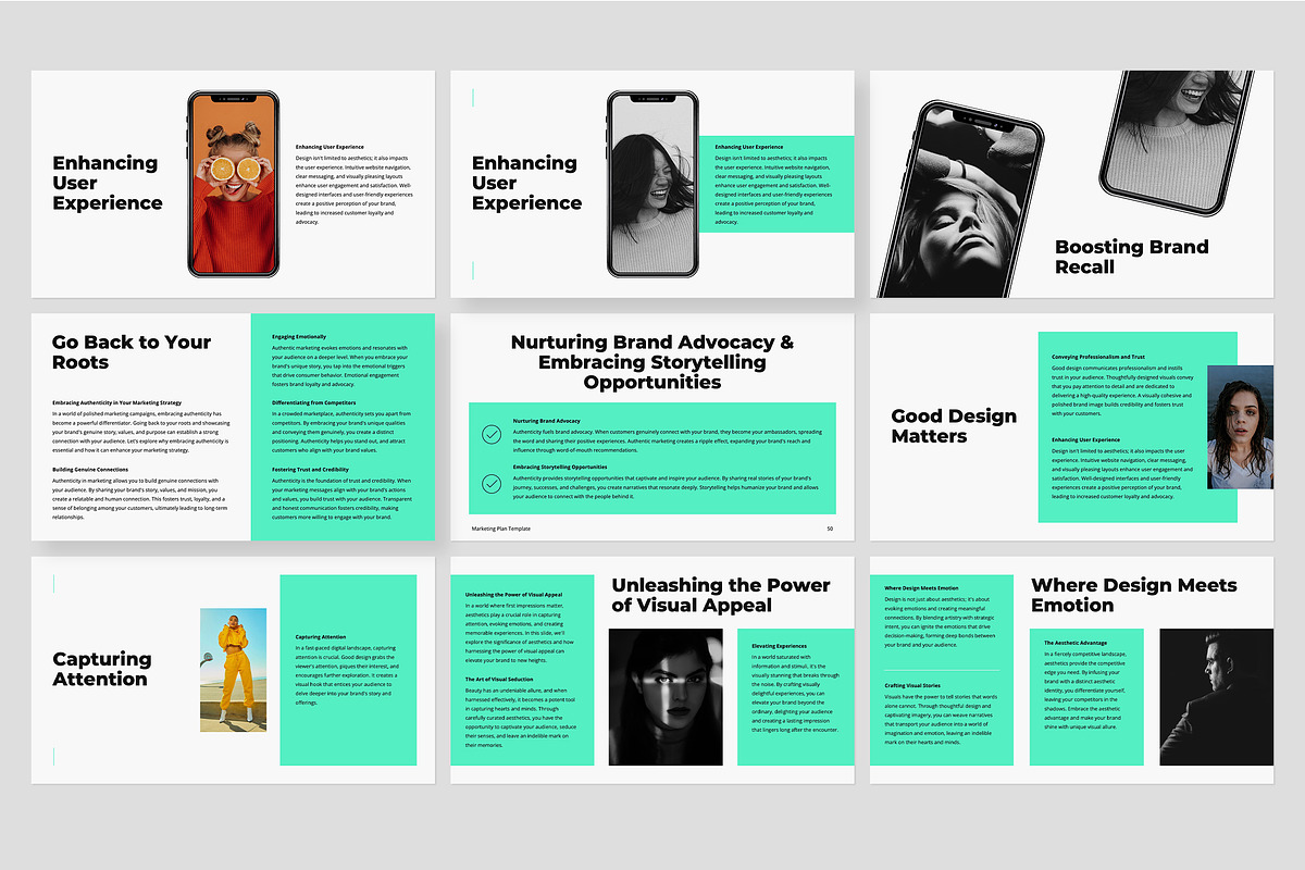 Marketing Plan PowerPoint Template, a Presentation Template by Gaize (Photo 10 of 17)
