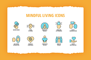 20 Mindful Living Icon Set, an Icon by Flat Icons (Thumbnail 2 of 4)
