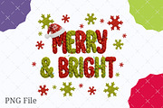 Merry and Bright Png Yarn Christmas, an Illustration by designcity5 (Thumbnail 5 of 8)