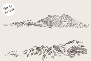 Set Of Sketches Of Mountains, Vol. 4