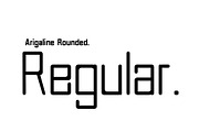 Arigaline Complete Family, a Sans Serif Font by Zone 6 (Thumbnail 12 of 14)